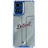 MLB Detroit Tigers Alternate/Away Jersey Moto G 5G (2024) Clear Case